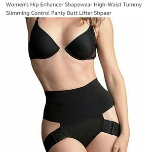 Butt lifting thong panty with tummy control